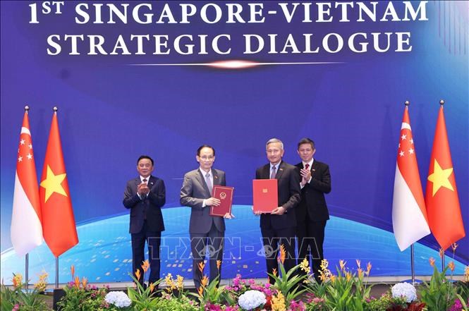 Tuyên bố chung Việt Nam - Singapore về Chiến lược Kết nối công nghệ - ảnh 1