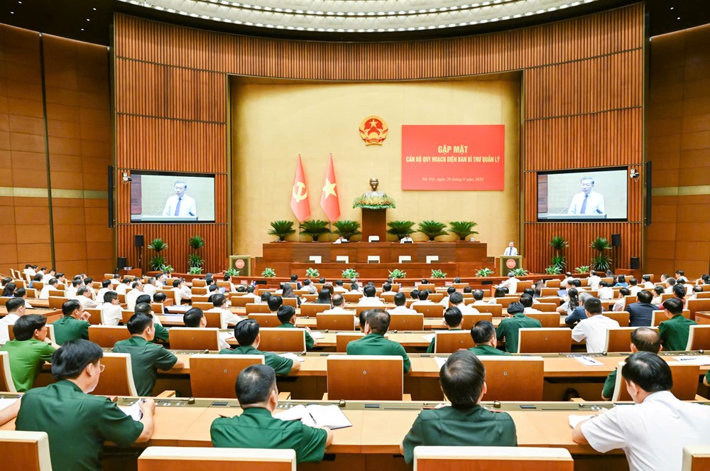 Tổng Bí thư, Chủ tịch nước Tô Lâm gặp mặt cán bộ quy hoạch diện Ban Bí thư quản lý - ảnh 3