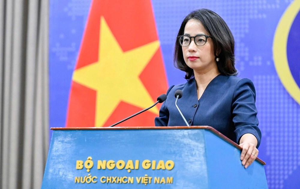 Việt Nam kiên quyết phản đối Trung Quốc xây dựng trái phép tại Hoàng Sa - ảnh 1