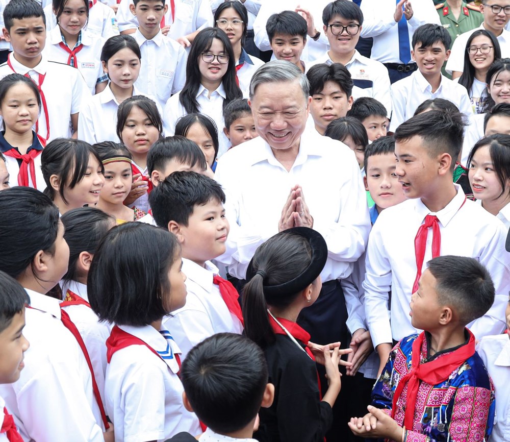 Thư của Tổng Bí thư, Chủ tịch nước Tô Lâm gửi ngành Giáo dục nhân dịp khai giảng năm học mới  - ảnh 1