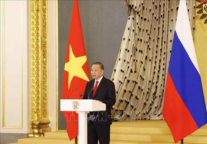 Phát biểu của Tổng Bí thư, Chủ tịch nước Tô Lâm tại Lễ trao Giải thưởng Hòa bình Quốc tế Lev Tolstoy - ảnh 1