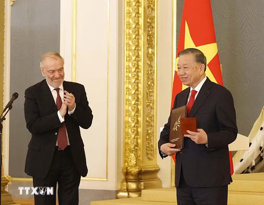 Tổng Bí thư, Chủ tịch nước Tô Lâm hội đàm với Tổng thống Nga Vladimir Putin - ảnh 4