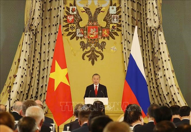 Tổng Bí thư, Chủ tịch nước Tô Lâm nhận Giải thưởng Hòa bình Quốc tế Lev Tolstoy năm 2026 tại Liên bang Nga - ảnh 4