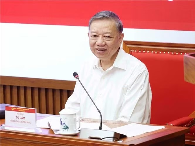 Tổng Bí thư, Chủ tịch nước truyền đạt Chuyên đề về Lãnh đạo chiến lược trong kỷ nguyên mới - ảnh 2