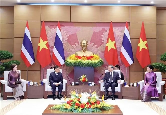 Tổng Bí thư, Chủ tịch nước Tô Lâm hội đàm với Nhà vua Thái Lan - ảnh 2