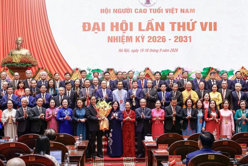 Ông Nguyễn Thanh Bình tái đắc cử Chủ tịch Hội Người cao tuổi Việt Nam - ảnh 3