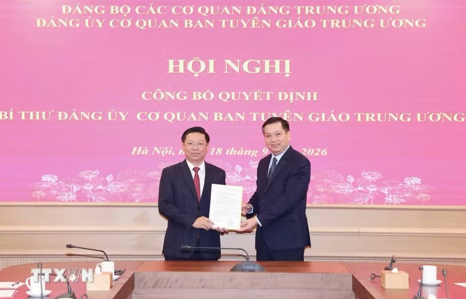 Ông Trần Thanh Lâm giữ chức Bí thư Đảng ủy cơ quan Ban Tuyên giáo Trung ương - ảnh 1