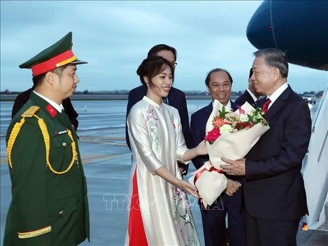 Tổng Bí thư, Chủ tịch nước Tô Lâm đến New York tham dự Phiên thảo luận cấp cao Đại hội đồng Liên Hợp Quốc khóa 81 - ảnh 3