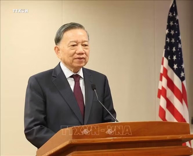 Tổng Bí thư, Chủ tịch nước Tô Lâm gặp các doanh nghiệp Hoa Kỳ, nghe báo cáo về Sáng kiến Tìm kiếm người Việt Nam mất tích trong chiến tranh - ảnh 1