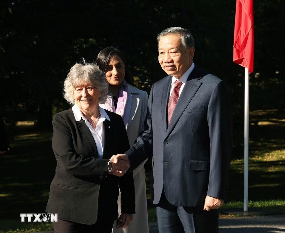Lễ đón Tổng Bí thư, Chủ tịch nước Tô Lâm thăm cấp Nhà nước tới Canada - ảnh 1