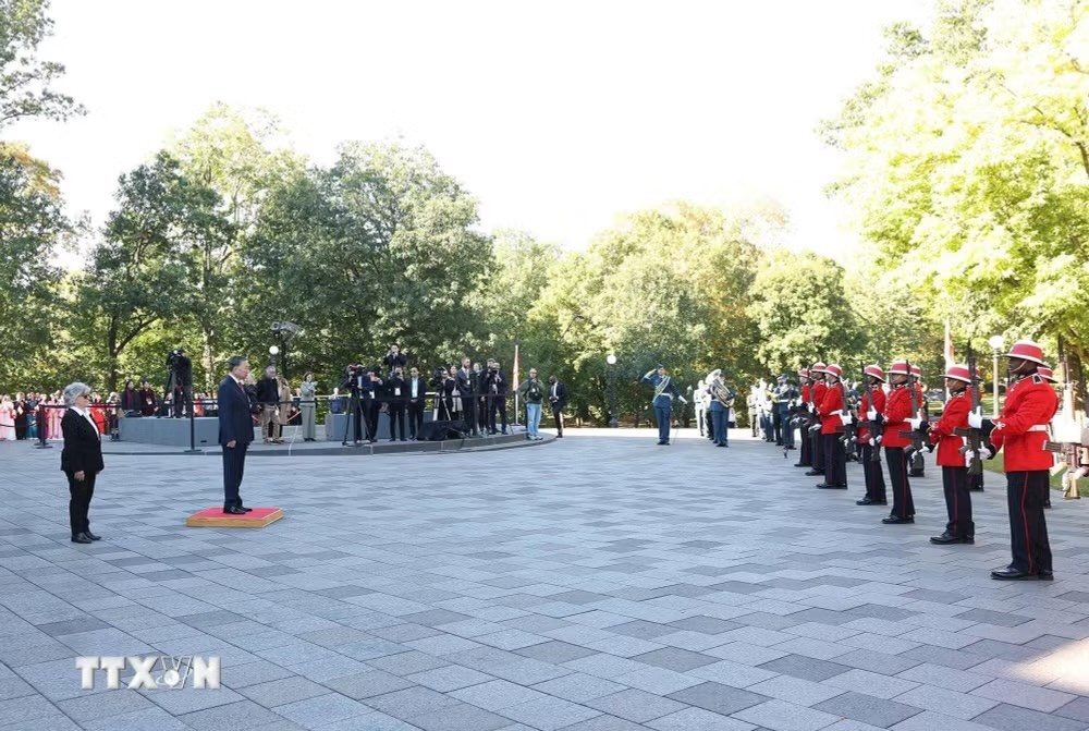 Lễ đón Tổng Bí thư, Chủ tịch nước Tô Lâm thăm cấp Nhà nước tới Canada - ảnh 3