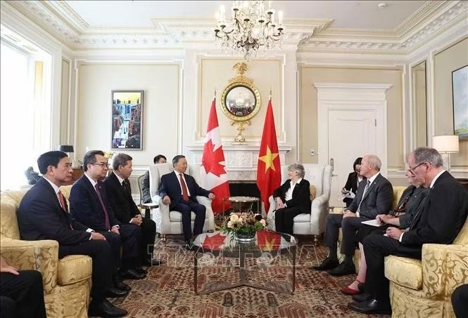 Tổng Bí thư, Chủ tịch nước Tô Lâm hội kiến với Toàn quyền Canada - ảnh 3