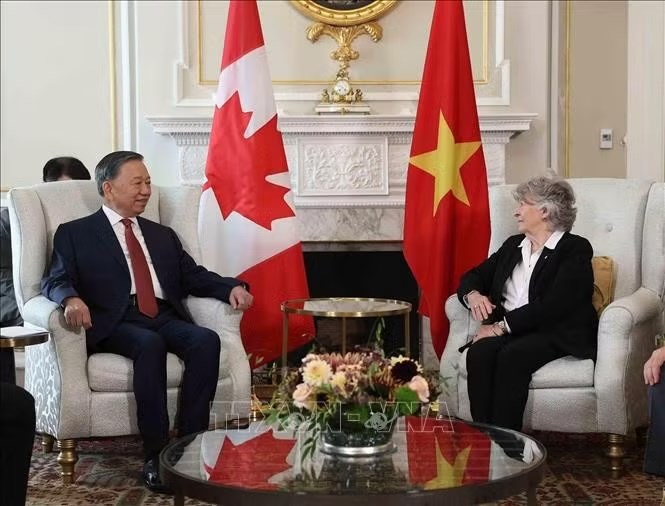 Tổng Bí thư, Chủ tịch nước Tô Lâm hội kiến với Toàn quyền Canada - ảnh 2