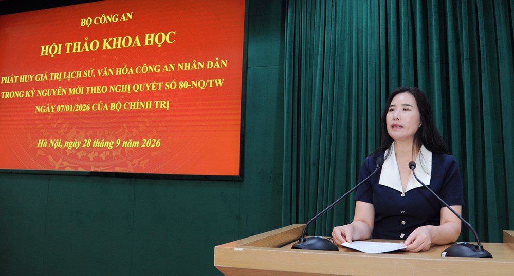 Văn hóa Công an nhân dân là “sức mạnh mềm”, lá chắn tinh thần trong kỷ nguyên mới - ảnh 2