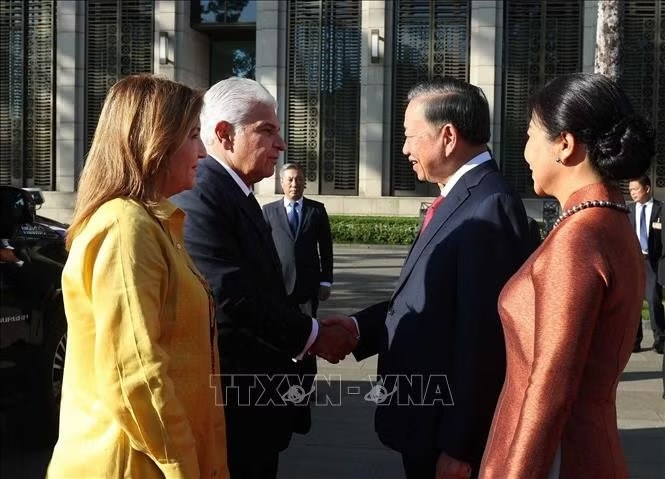 Tổng Bí thư, Chủ tịch nước Tô Lâm chủ trì Lễ đón Tổng thống Panama - ảnh 1