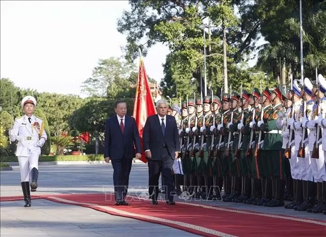 Tổng Bí thư, Chủ tịch nước Tô Lâm chủ trì Lễ đón Tổng thống Panama - ảnh 2