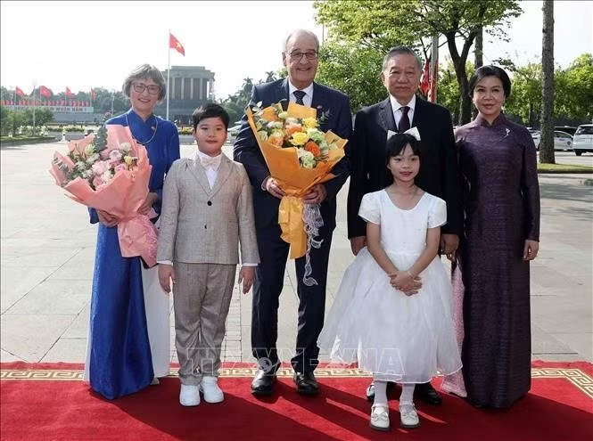 Tổng Bí thư, Chủ tịch nước Tô Lâm chủ trì Lễ đón Tổng thống Liên bang Thụy Sĩ - ảnh 3