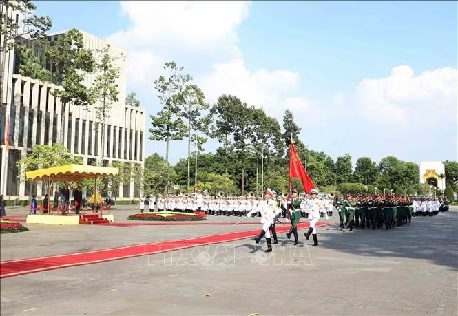 Tổng Bí thư, Chủ tịch nước Tô Lâm chủ trì Lễ đón Tổng thống Liên bang Thụy Sĩ - ảnh 6