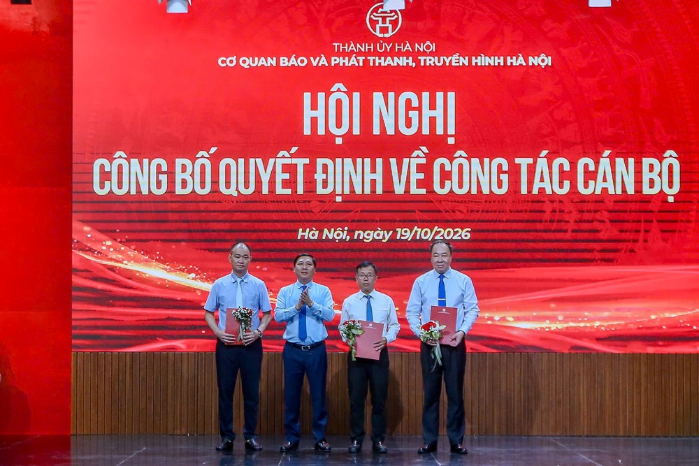 Cơ quan Báo và Phát thanh, Truyền hình Hà Nội kiện toàn cán bộ - ảnh 1