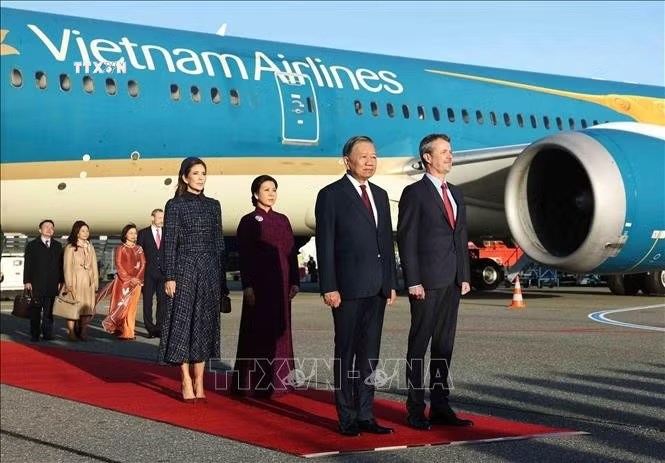 Tổng Bí thư, Chủ tịch nước Tô Lâm bắt đầu thăm cấp Nhà nước Vương quốc Đan Mạch - ảnh 4