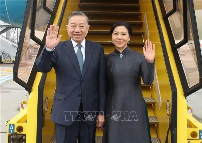 Tổng Bí thư, Chủ tịch nước Tô Lâm và phu nhân kết thúc tốt đẹp chuyến thăm Đan Mạch - ảnh 1