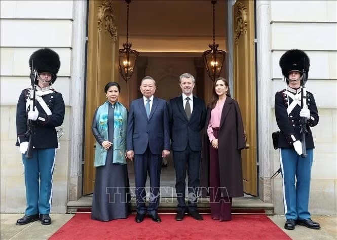 Tổng Bí thư, Chủ tịch nước Tô Lâm và phu nhân kết thúc tốt đẹp chuyến thăm Đan Mạch - ảnh 3