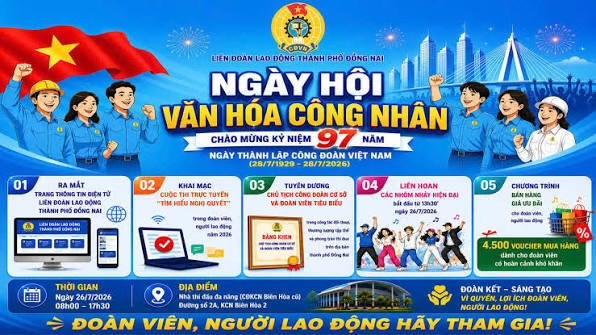 Lần đầu tiên tổ chức Ngày hội Văn hóa công nhân Việt Nam - ảnh 1