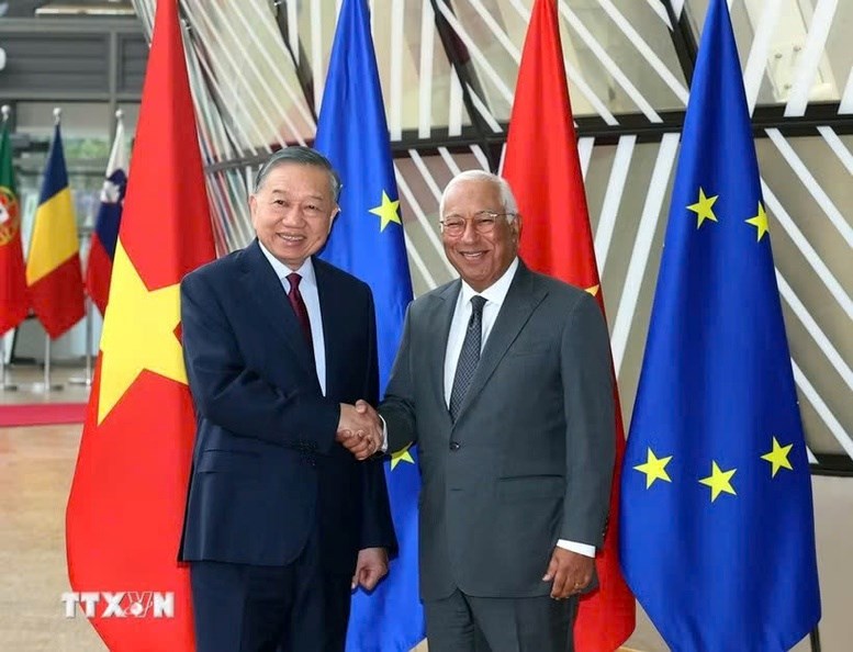 Thông cáo báo chí về chuyến thăm EU của Tổng Bí thư, Chủ tịch nước Tô Lâm - ảnh 1