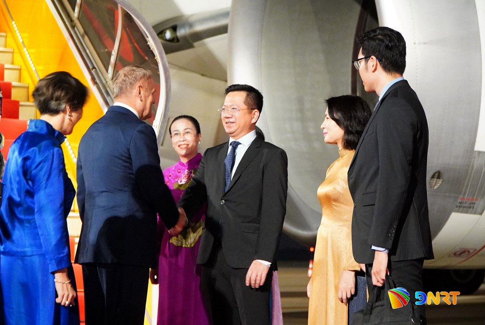 Thủ tướng Ba Lan Donald Tusk đến Đà Nẵng, thăm chính thức Việt Nam - ảnh 2