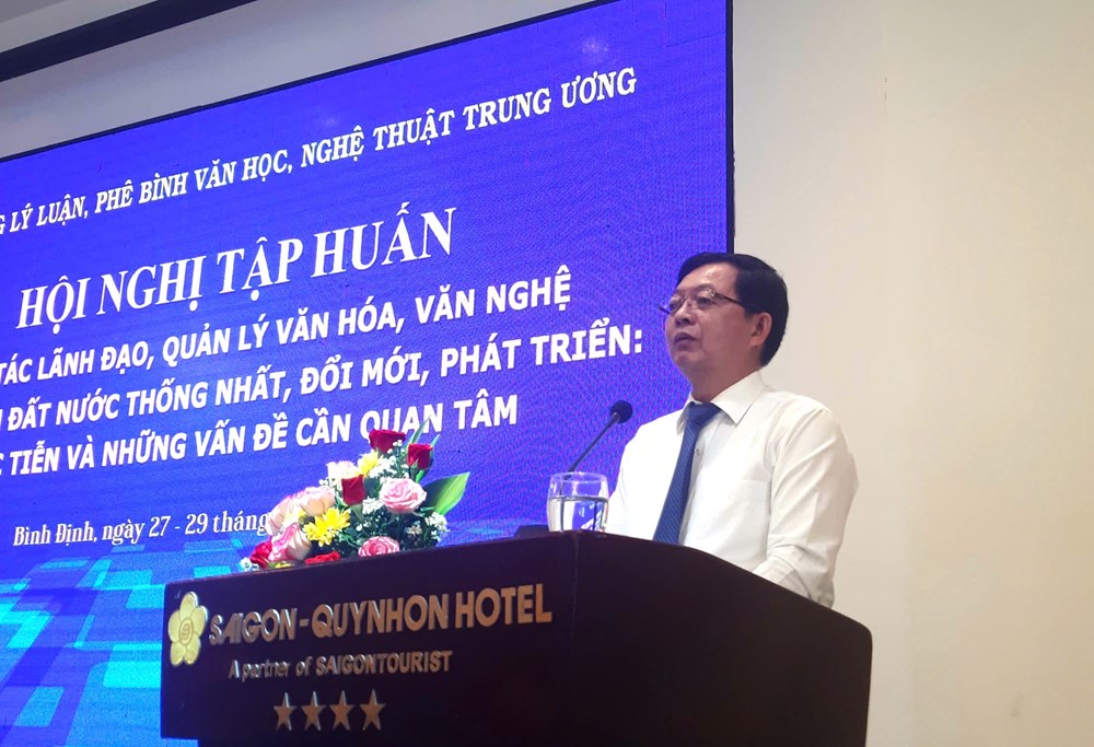 Hội nghị tập huấn về “Công tác lãnh đạo, quản lý, hoạt động văn hóa, văn nghệ” - ảnh 3