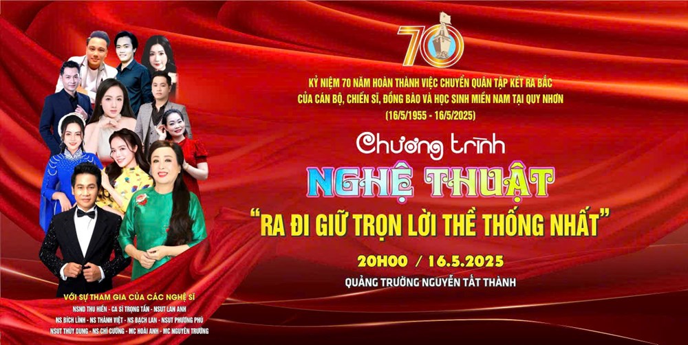 Bình Định tổ chức trọng thể kỷ niệm 70 năm Ngày hoàn thành chuyển quân tập kết ra miền Bắc - ảnh 2