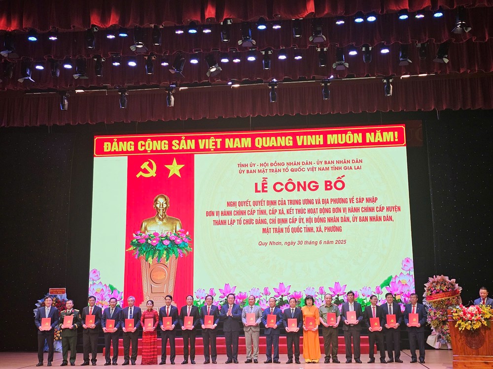 Công bố các nghị quyết, quyết định quan trọng của tỉnh Gia Lai (mới) - ảnh 2