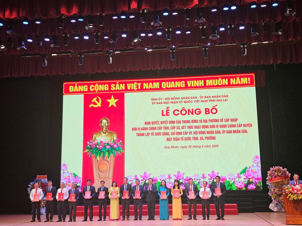Công bố các nghị quyết, quyết định quan trọng của tỉnh Gia Lai (mới) - ảnh 4