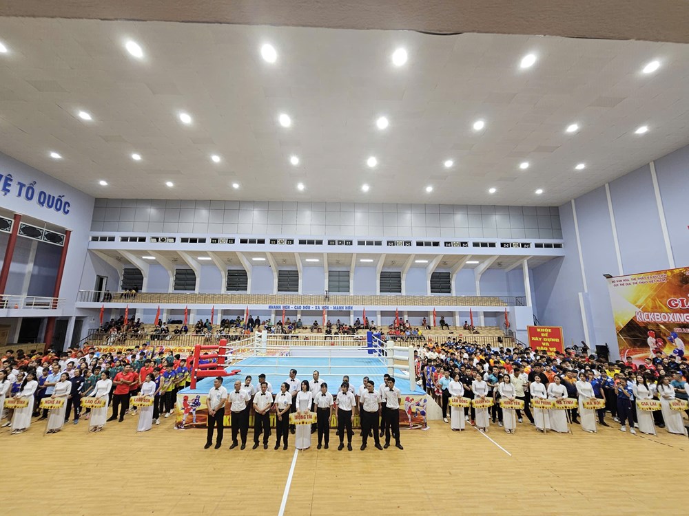 39 đoàn tham gia Giải Vô địch Kickboxing trẻ toàn quốc năm 2025 - ảnh 1
