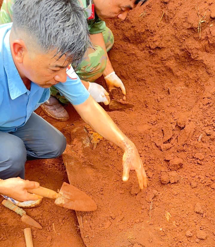 Gia Lai tìm thấy 18 hài cốt liệt sĩ thời kỳ kháng chiến chống Mỹ - ảnh 1