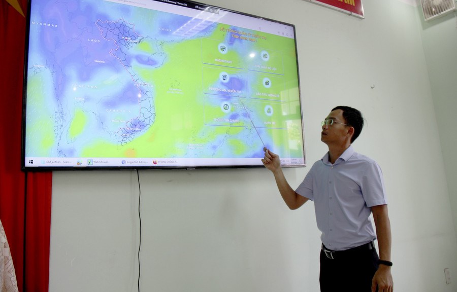 58 xã, phường tỉnh Gia Lai kích hoạt hệ thống thông tin ứng phó với bão Kalmaegi - ảnh 1