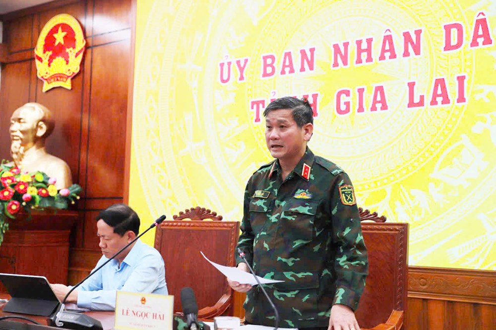 Sẵn sàng hỗ trợ xe lội nước, trực thăng cho tỉnh Gia Lai khi bão Kalmaegi đổ bộ - ảnh 3