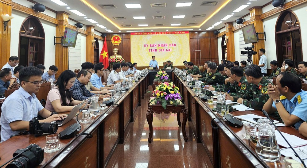 Sẵn sàng hỗ trợ xe lội nước, trực thăng cho tỉnh Gia Lai khi bão Kalmaegi đổ bộ - ảnh 4