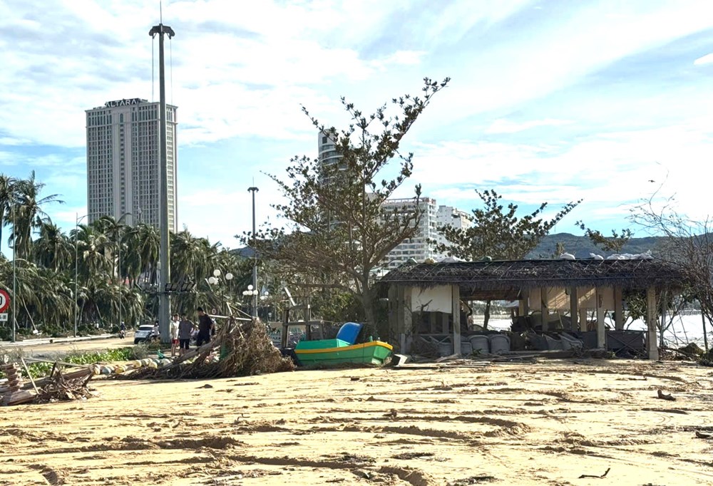 Bão số 13 gây chết 1 người, 43 ngôi nhà sập, 2.282 ngôi nhà tốc mái - ảnh 6