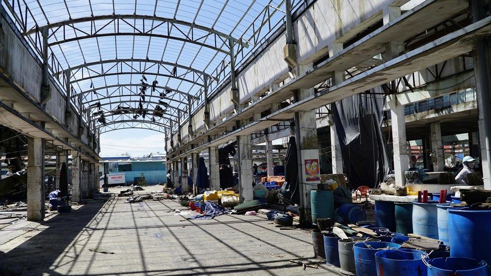 Nhiều cảng cá ở Gia Lai tan hoang vì bão số 13 - ảnh 3