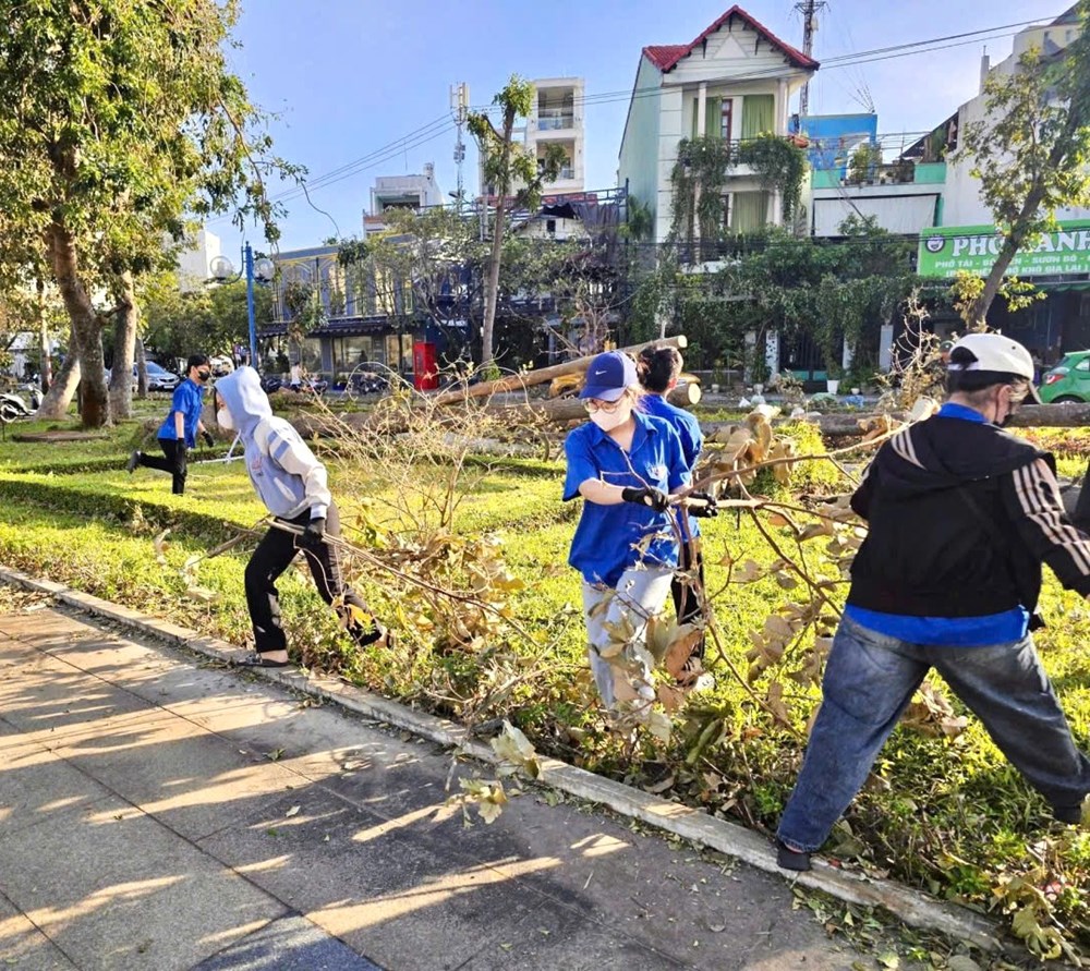 Dọn cho “viên ngọc xanh” lại sáng sau bão - ảnh 5