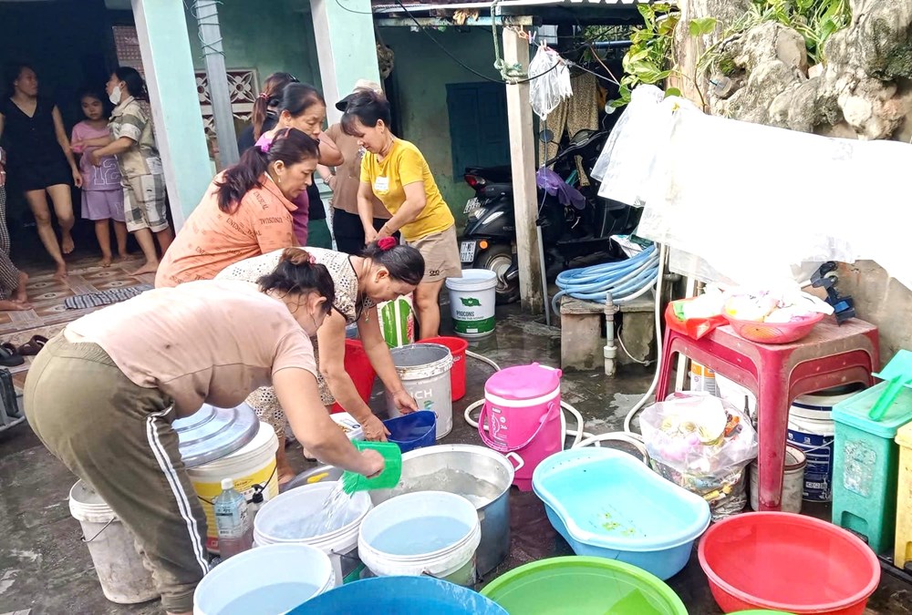 Bác thông tin Công ty cổ phần Cấp thoát nước Bình Định “cúp nước” nhiều ngày - ảnh 1