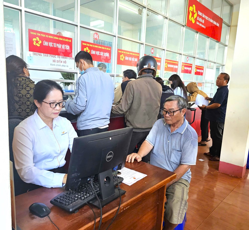 Gia Lai: Nỗ lực trong cải cách thủ tục hành chính tại Biển Hồ - ảnh 3