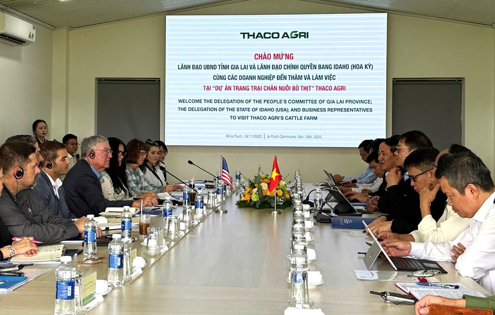 Gia Lai hợp tác sản xuất, chăn nuôi với bang Idaho của Hoa Kỳ - ảnh 1