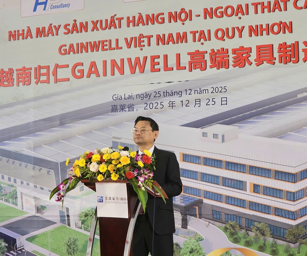 Gia Lai: Động thổ dự án Nhà máy sản xuất hàng nội - ngoại thất cao cấp - ảnh 1