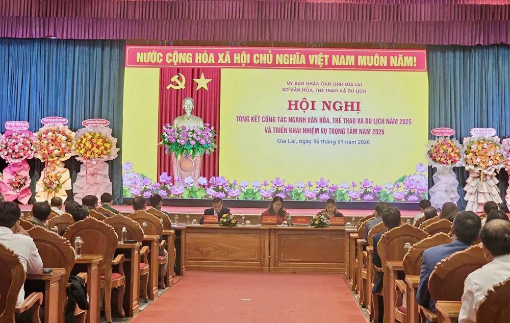 Ngành VHTTDL Gia Lai quyết tâm cao cho năm 2026 - ảnh 1