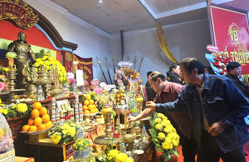 Gia Lai tổ chức Lễ cúng tổ Võ cổ truyền Bình Định - ảnh 2