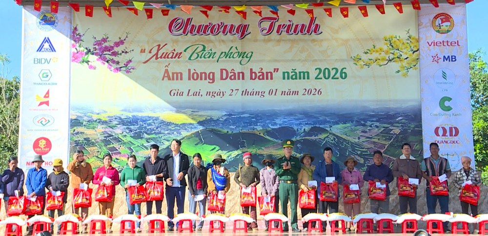  Gia Lai: “Xuân Biên phòng – Ấm lòng dân bản” 2026 - ảnh 1