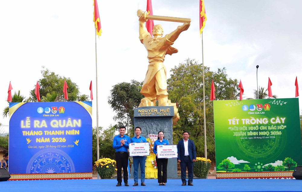 Ra quân Tháng Thanh niên: Tuổi trẻ Gia Lai đặt mục tiêu triển khai hiệu quả 10 chỉ tiêu - ảnh 4