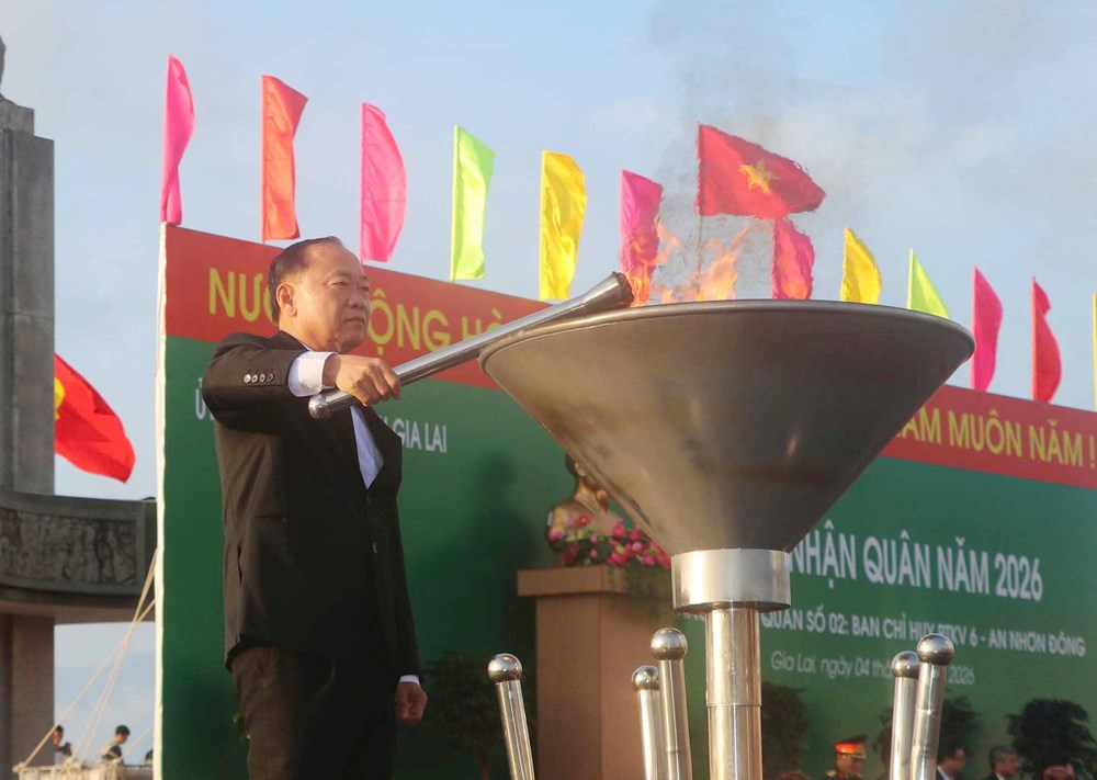 Gần 5.700 thanh niên ưu tú tỉnh Gia Lai đồng loạt lên đường nhập ngũ - ảnh 3